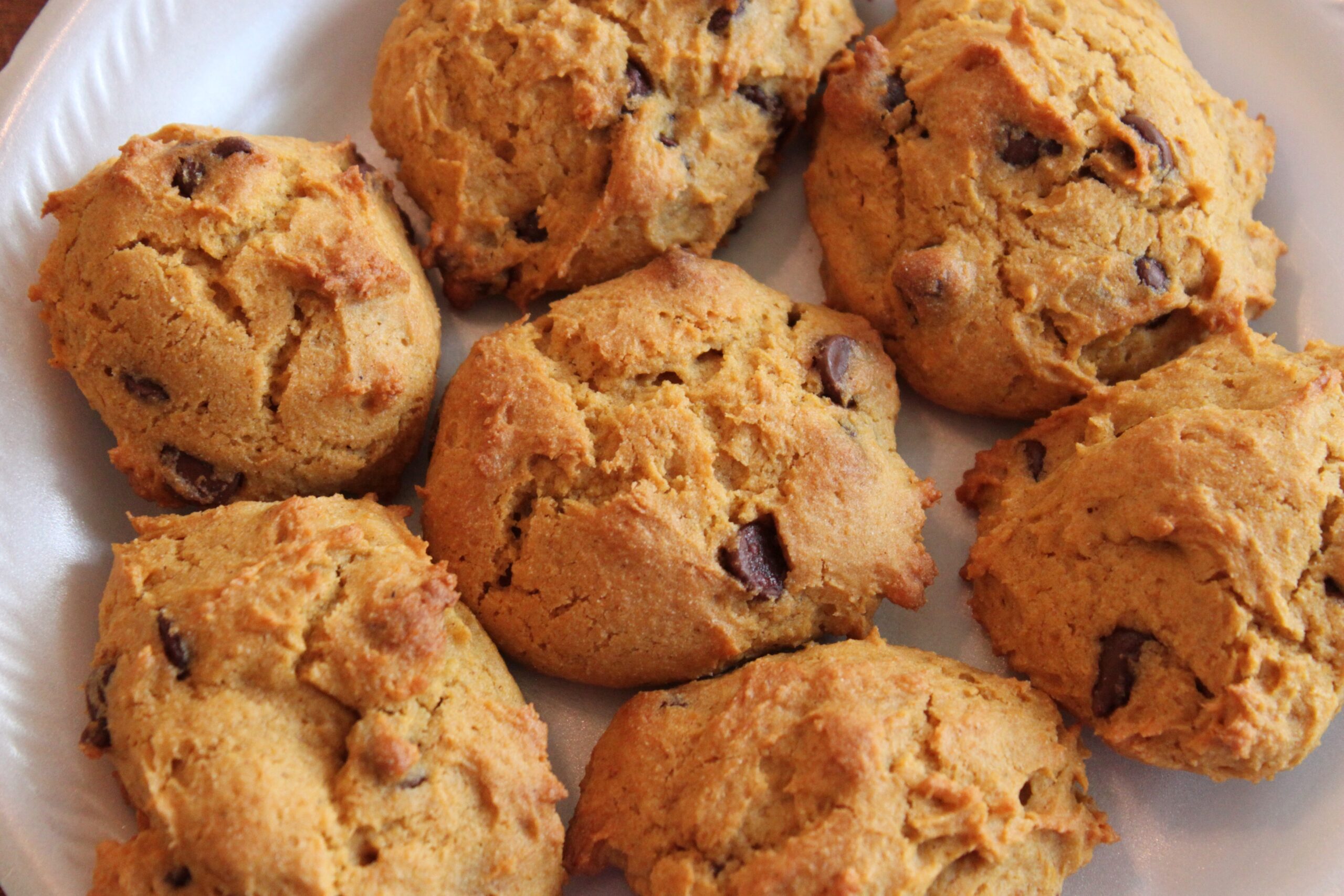 Pumpkin Chocolate Chip Cookies