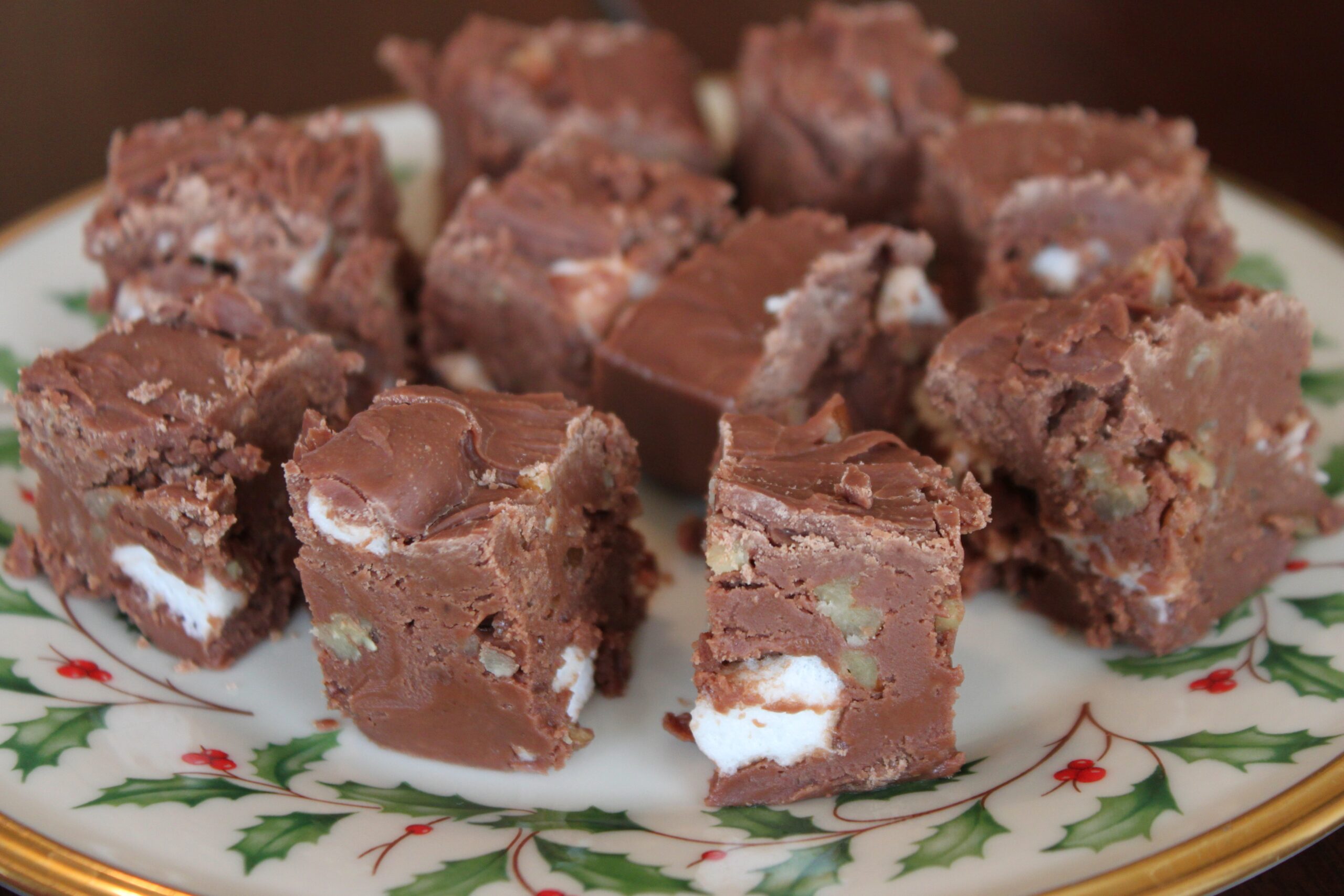 Rocky Road Fudge